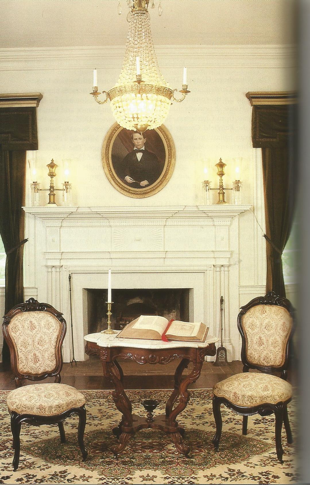 Parlor in Rose Hill Plantation